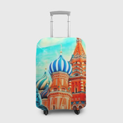 Чехол для чемодана 3D Moscow Russia
