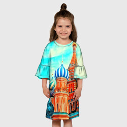 Детское платье 3D Moscow Russia - фото 2