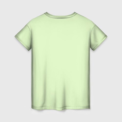 Женская футболка 3D с принтом Унесенные призраками, вид сзади #1