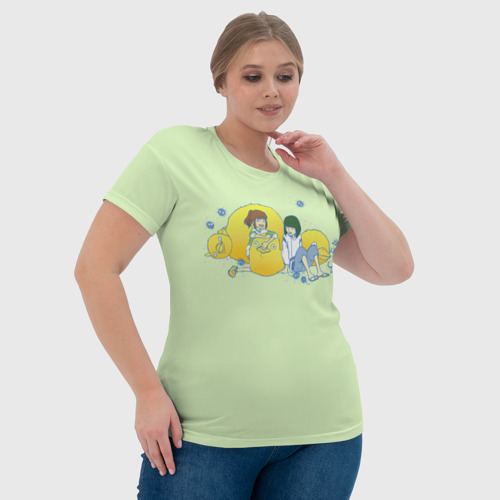 Женская футболка 3D с принтом Унесенные призраками, фото #4
