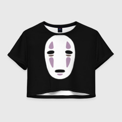 Женская футболка Crop-top 3D Spirited away