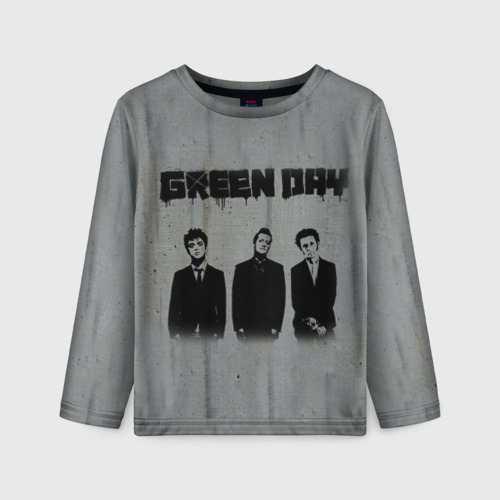 Детский лонгслив 3D Green Day 7