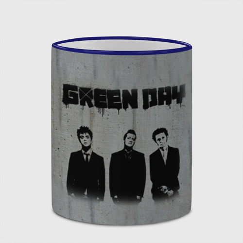 Кружка с полной запечаткой Green Day 7, цвет Кант синий - фото 4