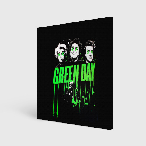 Холст квадратный Green Day 4