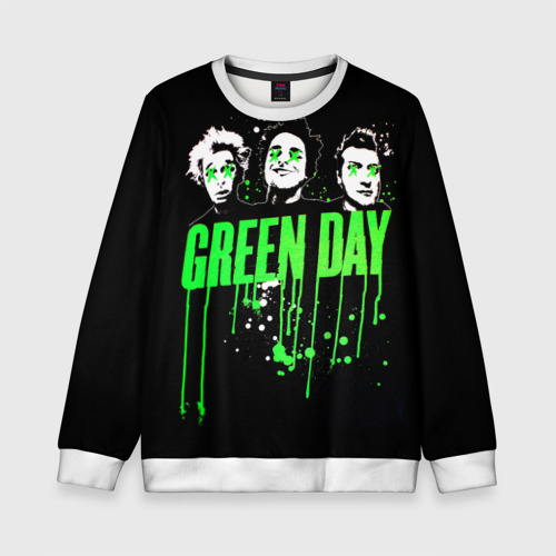 Детский свитшот 3D Green Day 4, цвет 3D печать