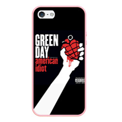 Чехол для iPhone 5/5S матовый Green Day 3