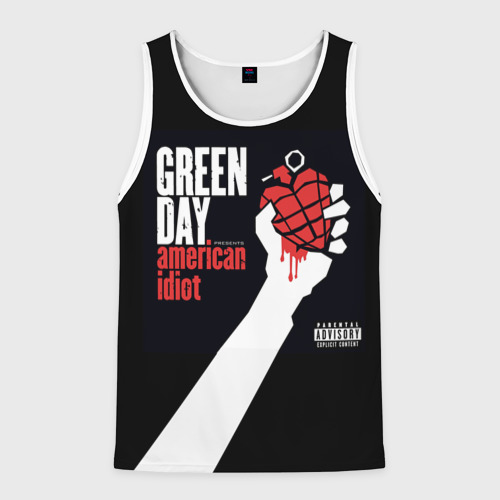 Мужская майка 3D Green Day 3