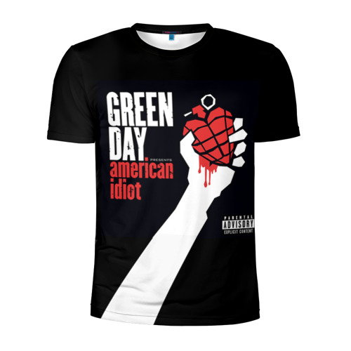 Мужская футболка 3D спортивная Green Day 3 Фото 01 Мужская футболка 3D спортивная Green Day 3 Фото 01