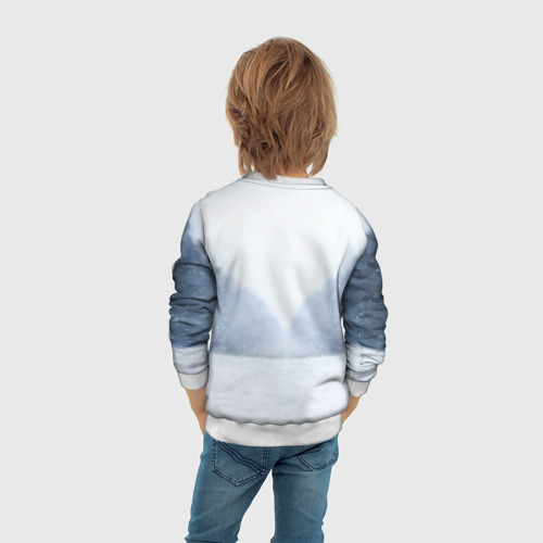 Детский свитшот 3D Лесная красотка, цвет 3D печать - фото 6