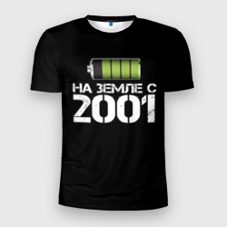 Мужская футболка 3D Slim На земле с 2001