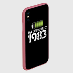 Чехол для iPhone XS Max матовый На земле с 1983 - фото 2