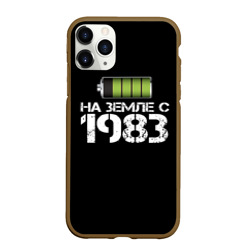 Чехол для iPhone 11 Pro Max матовый На земле с 1983