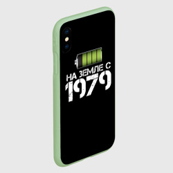 Чехол для iPhone XS Max матовый На земле с 1979 - фото 2