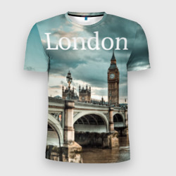 Мужская футболка 3D Slim London