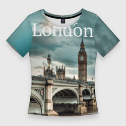 Женская футболка 3D Slim London