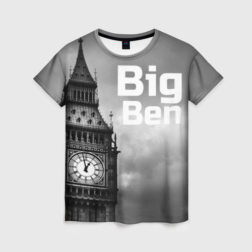 Женская футболка 3D Big Ben