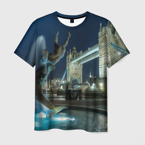 Мужская футболка 3D England (Англия), цвет 3D печать