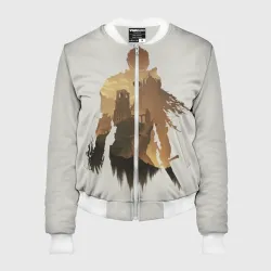 Женский бомбер 3D Dark Souls воспоминания