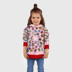 Детская толстовка 3D Герои доты стали котятами - фото 2