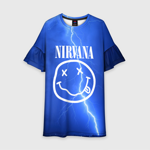 Детское платье 3D Nirvana, цвет 3D печать