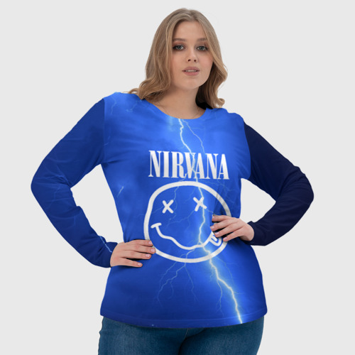 Женский лонгслив 3D Nirvana - фото 6