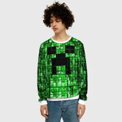 Мужской свитшот 3D Minecraft - фото 2