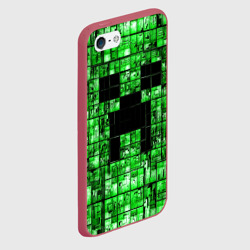 Чехол для iPhone 5/5S матовый Minecraft - фото 2