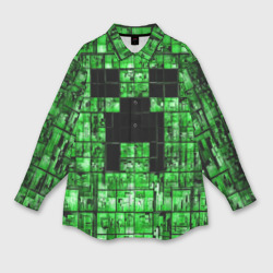 Мужская рубашка oversize 3D Minecraft