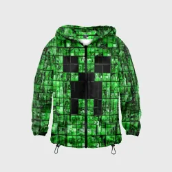 Детская ветровка 3D Minecraft