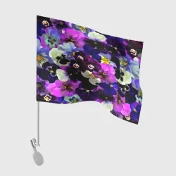 Флаг для автомобиля Flower Garden