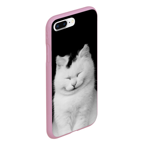 Чехол для iPhone 7Plus/8 Plus матовый Smile, цвет розовый - фото 3
