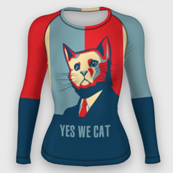 Женский рашгард 3D Yes we cat