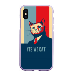 Чехол для iPhone XS Max матовый Yes we cat