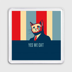 Магнит 55*55 Yes we cat