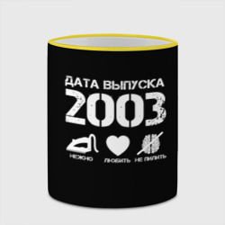 Кружка с полной запечаткой Дата выпуска 2003 - фото 2