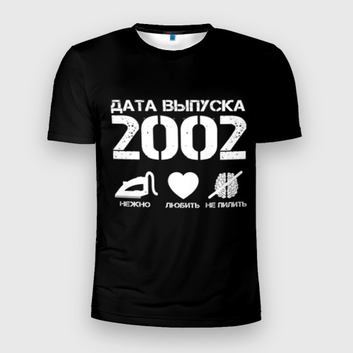 Мужская футболка 3D Slim Дата выпуска 2002