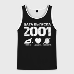 Мужская майка 3D Дата выпуска 2001