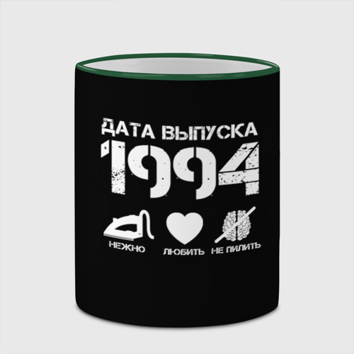 Кружка с полной запечаткой Дата выпуска 1994, цвет Кант зеленый - фото 4