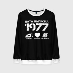 Женский свитшот 3D Дата выпуска 1977