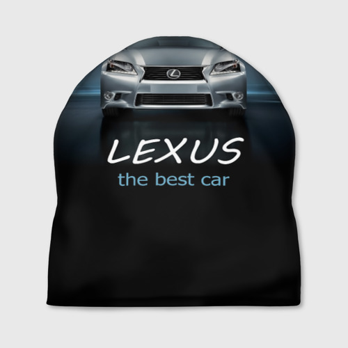 Шапка 3D Lexus the best car