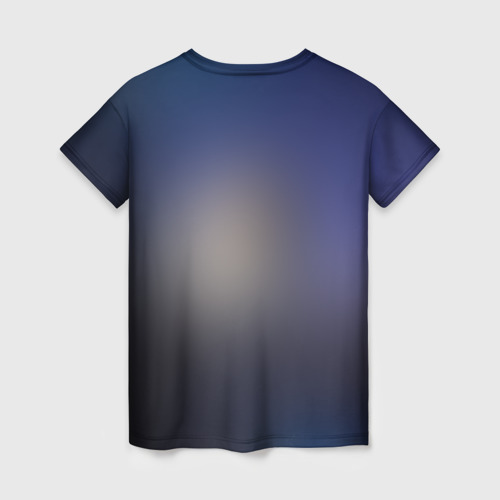 Женская футболка 3D Киса на балконе, цвет 3D печать - фото 2