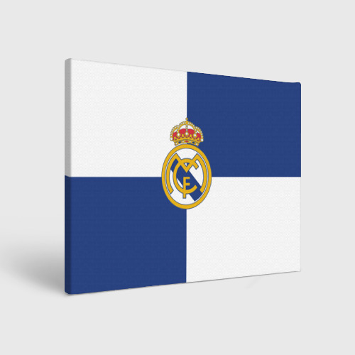 Холст прямоугольный Real Madrid №1!, цвет 3D печать