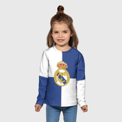 Детский лонгслив 3D Real Madrid №1! - фото 2