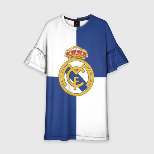 Детское платье 3D Real Madrid №1!, цвет 3D печать
