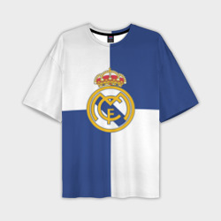 Мужская футболка oversize 3D Real Madrid №1!