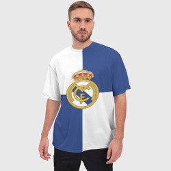 Мужская футболка oversize 3D Real Madrid №1! - фото 2