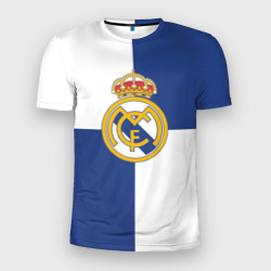 Мужская футболка 3D Slim Real Madrid №1!