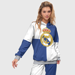 Женский костюм с толстовкой 3D Real Madrid №1! - фото 2