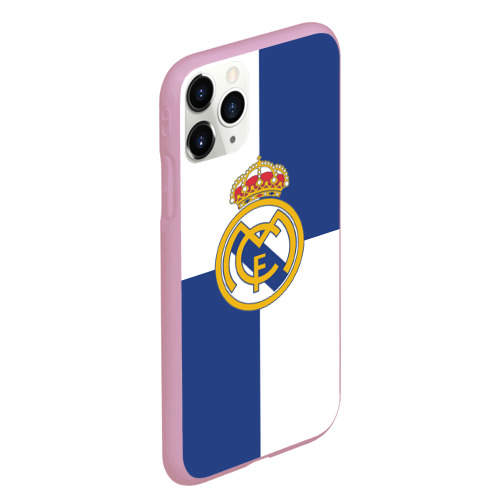 Чехол для iPhone 11 Pro Max матовый Real Madrid №1!, цвет розовый - фото 3