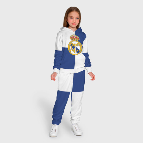 Детский 3D костюм с принтом Real Madrid №1!, вид сбоку #3